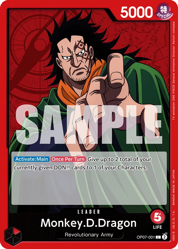 Monkey.D.Dragon - OP07-001 Monkey.D.Dragon - OP07-001