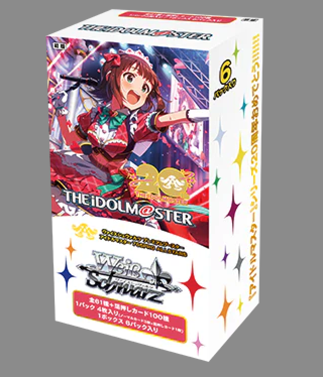 THE IDOLM@STER 765 PRO ALLSTARS Booster Display (6) - Weiss Schwarz TCG - JP