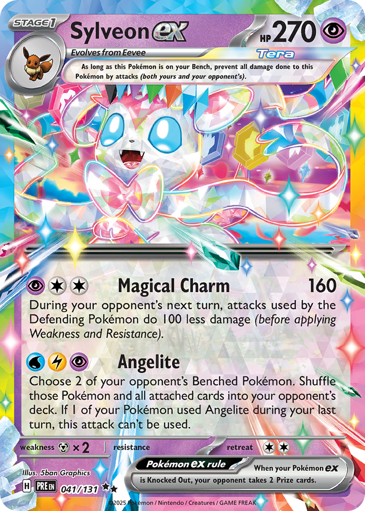 Sylveon ex - 041/131 - EN Sylveon ex - 041/131 - EN