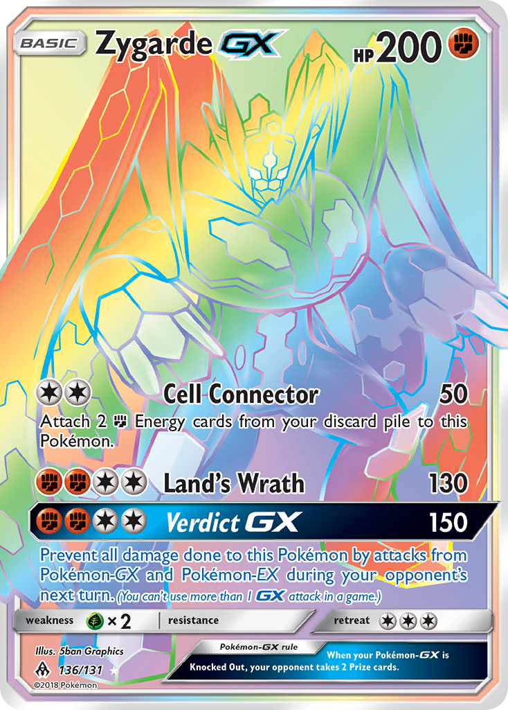 Zygarde-GX - 136/165 - EN Zygarde-GX - 136/165 - EN