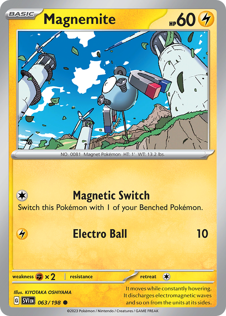 Magnemite - 063/198 - EN Magnemite - 063/198 - EN