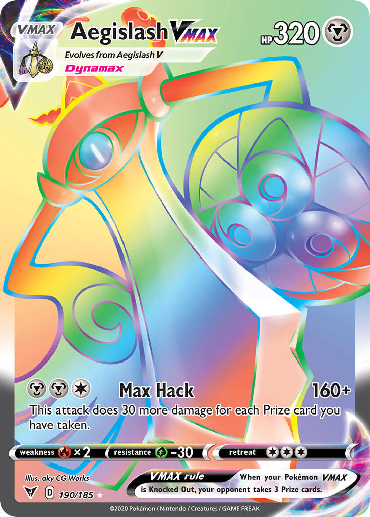 Aegislash VMAX - 190/185 - EN