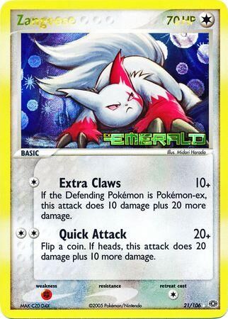 Zangoose - 21/106 - Reverse Holo - EN
