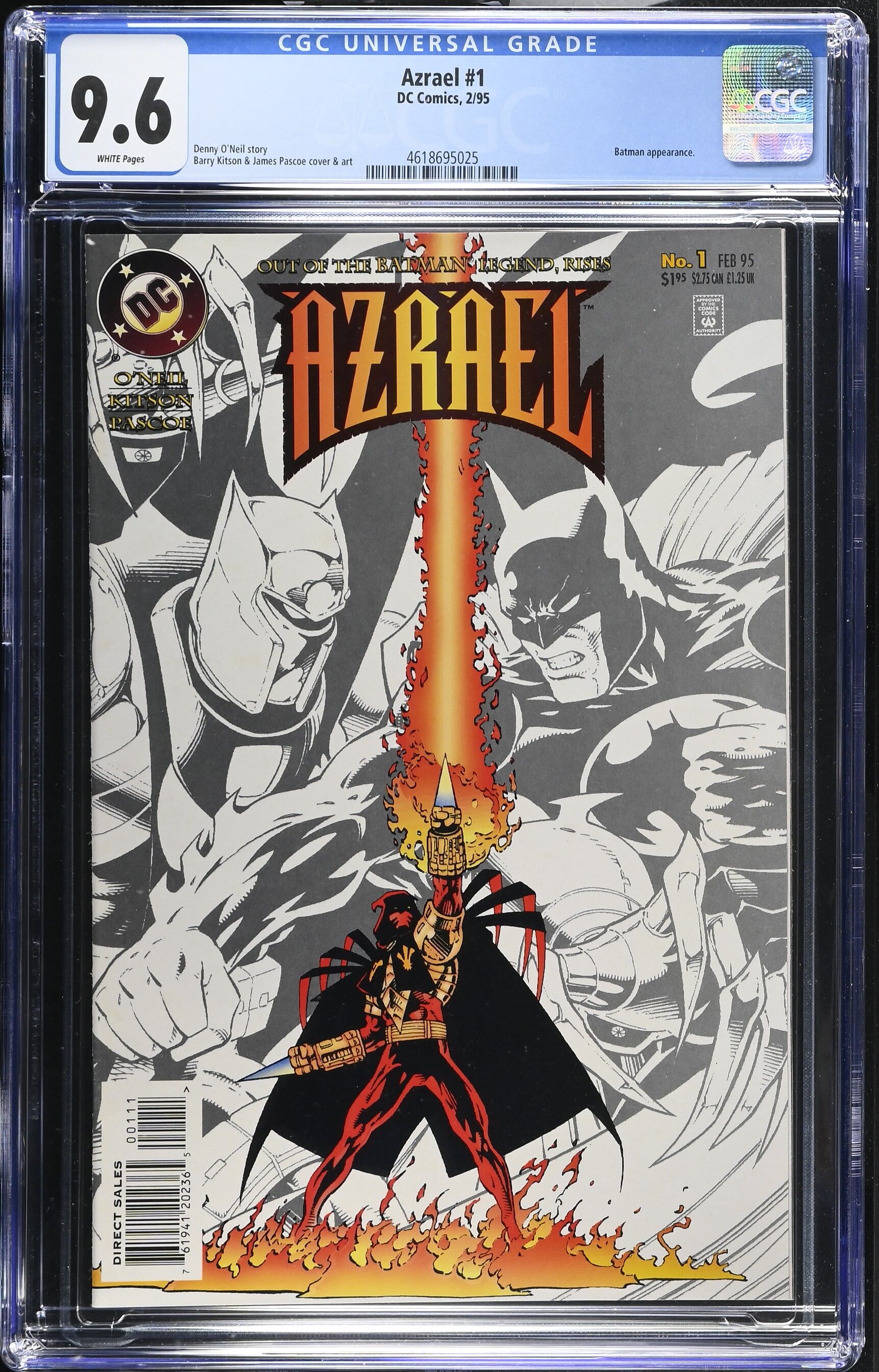 Azrael Issue 1 - CGC 9.6