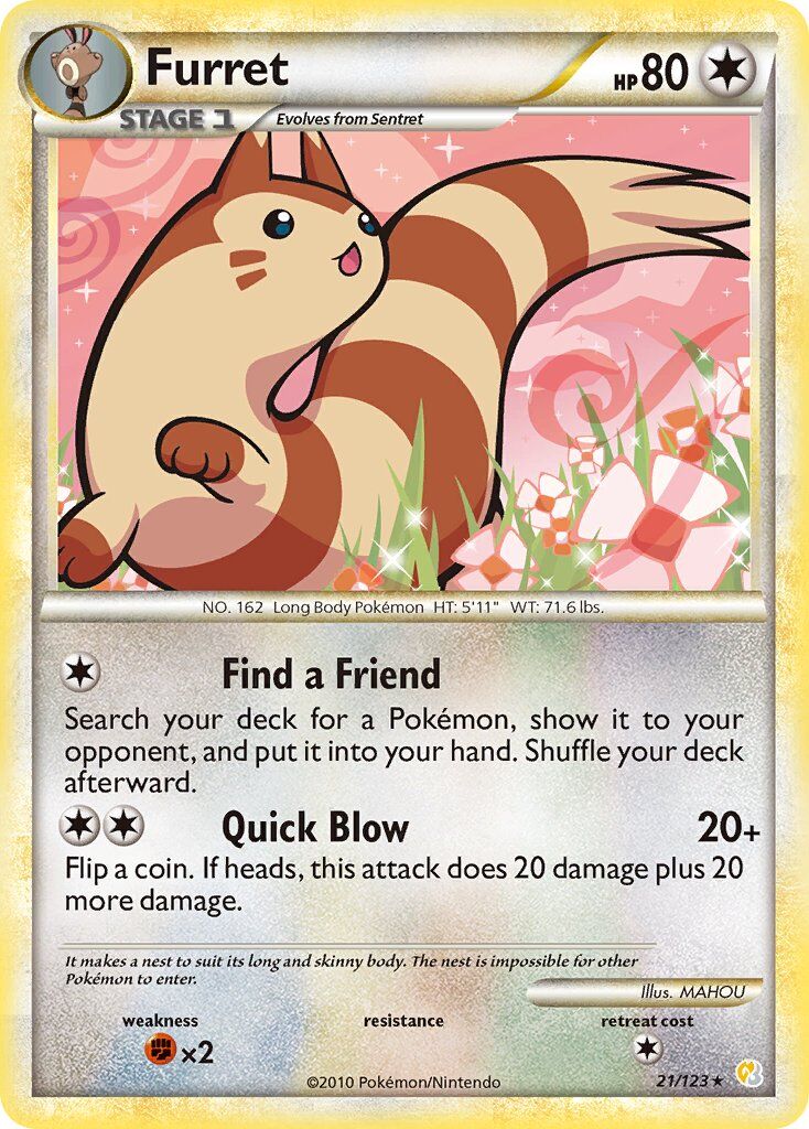 Furret - 21/123 - EN Furret - 21/123 - EN