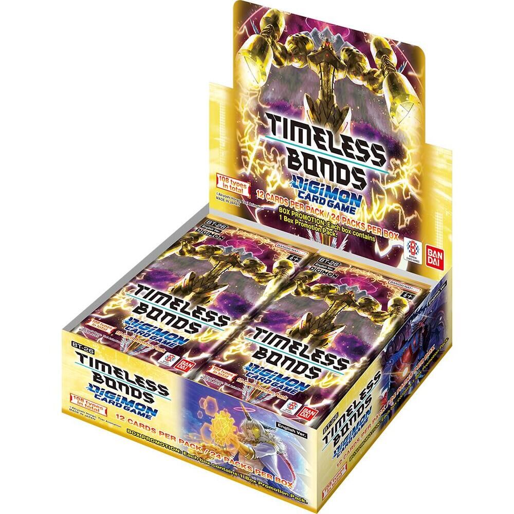 Timeless Bonds (BT26) Booster Display (24) - Digimon Card Game - EN