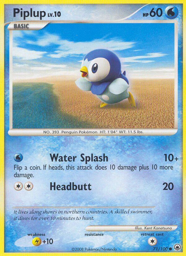 Piplup - 71/100 - EN