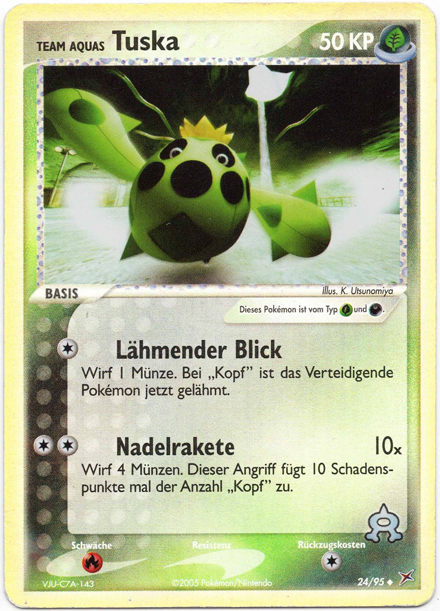 team-aquas-tuska-24-95-poke-mon-tcg-lightly-played Team Aquas Tuska - 24/95 - Pokémon TCG (Lightly Played)