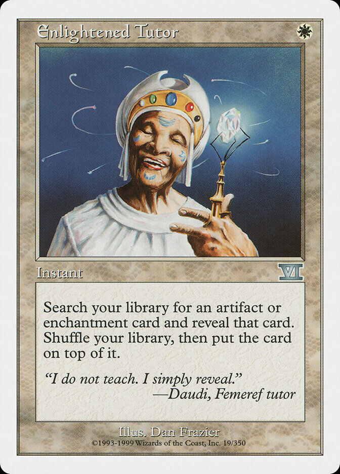 Enlightened Tutor - 6ED 19 - Normal - EN - NM Enlightened Tutor - 6ED 19 - Normal - EN - NM