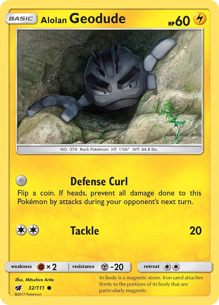 Alolan Geodude - 32/111 - EN