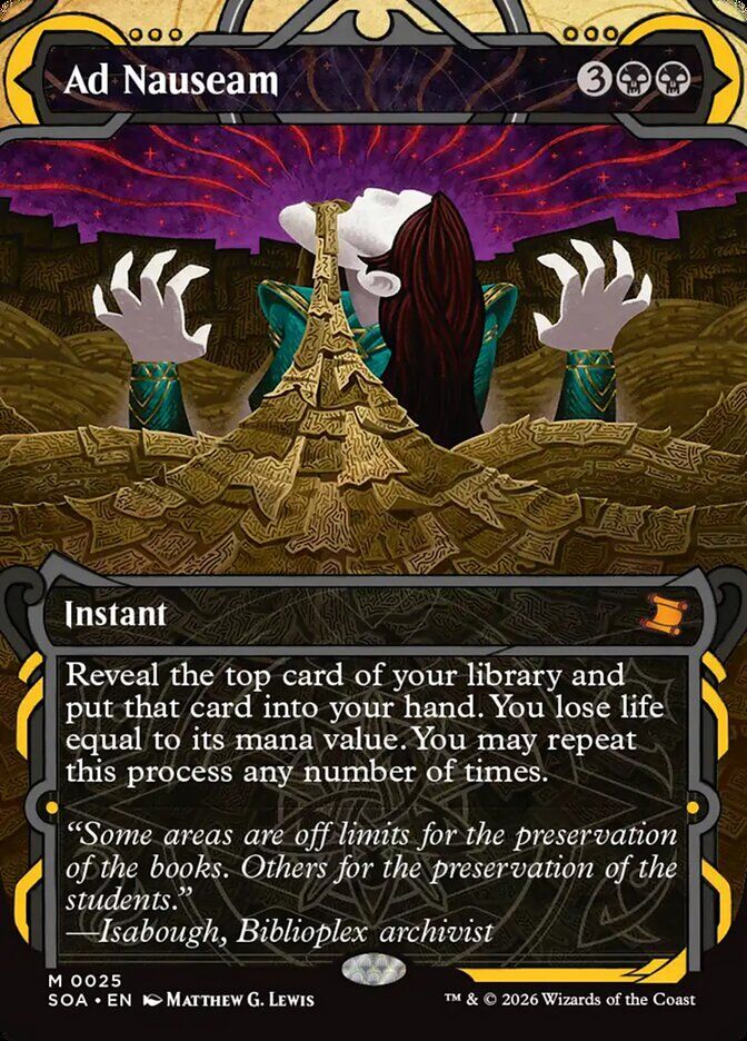 Ad Nauseam - SOA 25 - Normal - EN - NM Ad Nauseam - SOA 25 - Normal - EN - NM