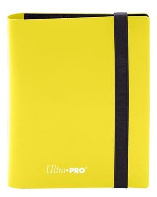 UP 2-Pocket Pro-Binder Eclipse - Lemon Yellow