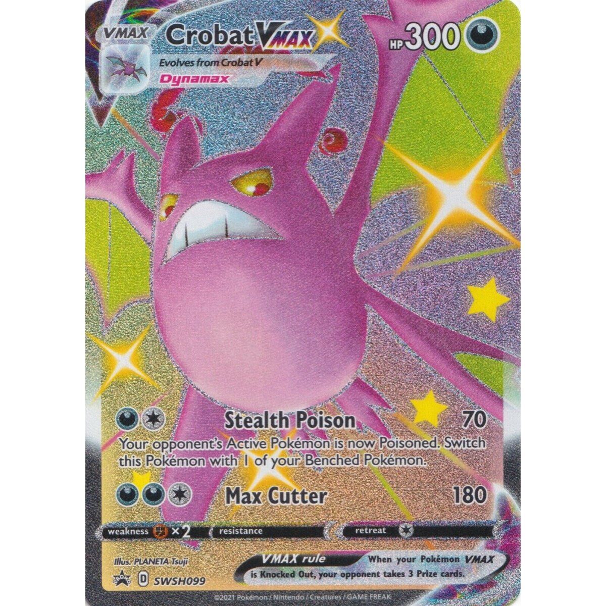 crobat-vmax-swsh099-pokemon-tcg-en Crobat VMAX - SWSH099 - Pokémon TCG - EN