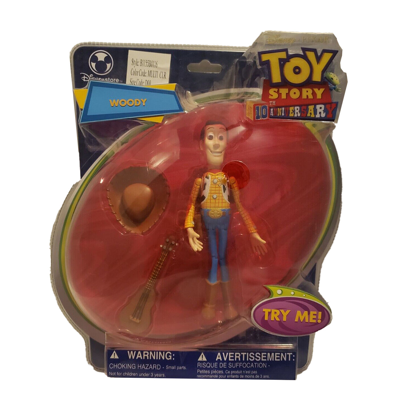 Toy Story 10th Anniversary Collection Woody Cloud