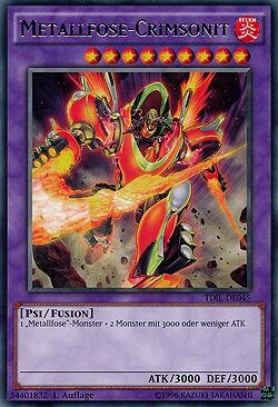 Metallfose-Crimsonit - Yu-Gi-Oh!