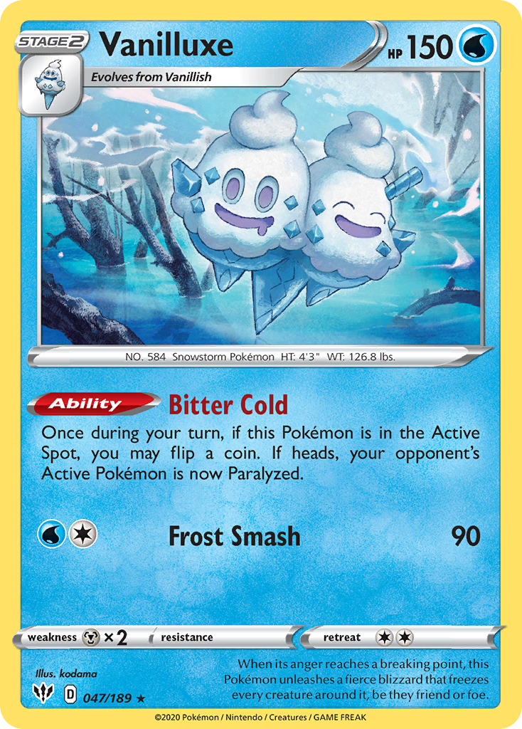 Vanilluxe - 047/189 - EN