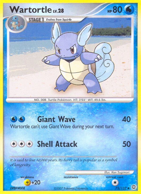 Wartortle - 75/132 - EN