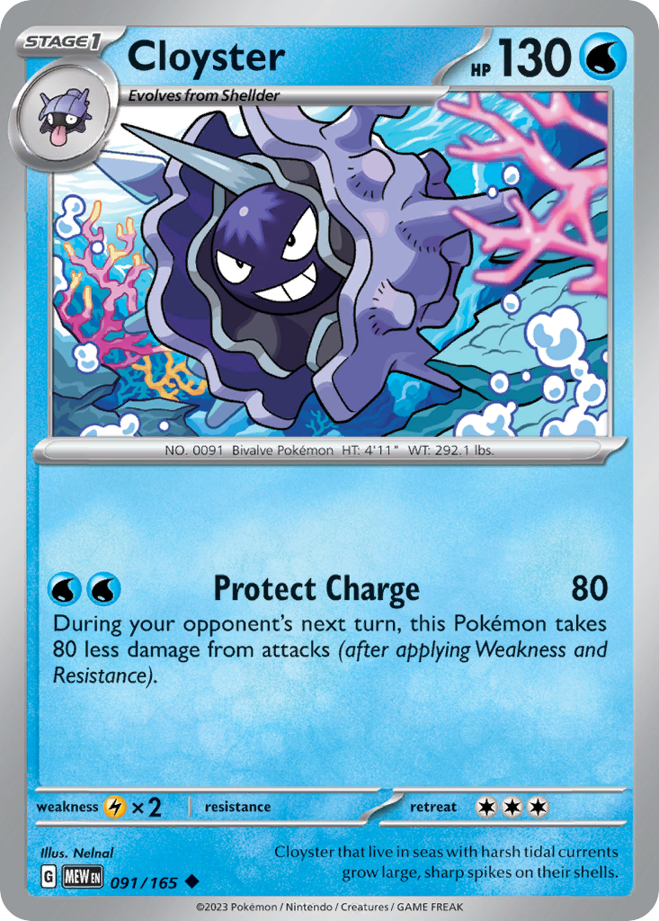 Cloyster - 091/207 - EN Cloyster - 091/207 - EN