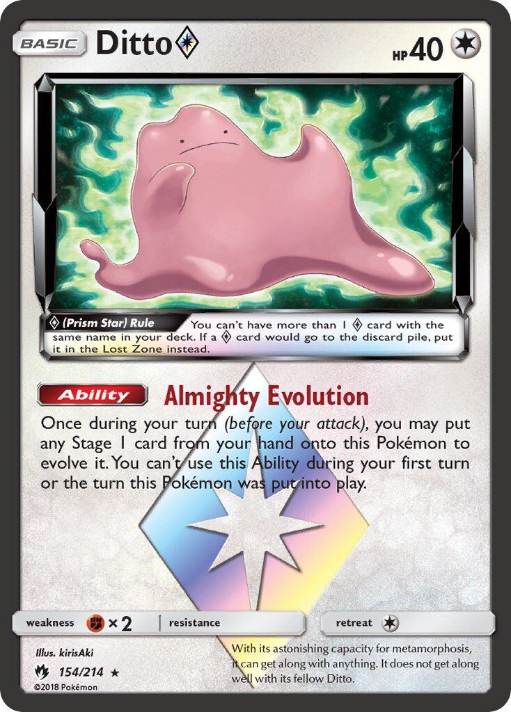 Ditto Prism Star - 154/214 - EN