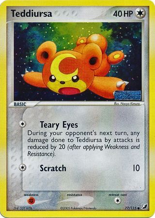 Teddiursa - 77/115 - Reverse Holo - EN