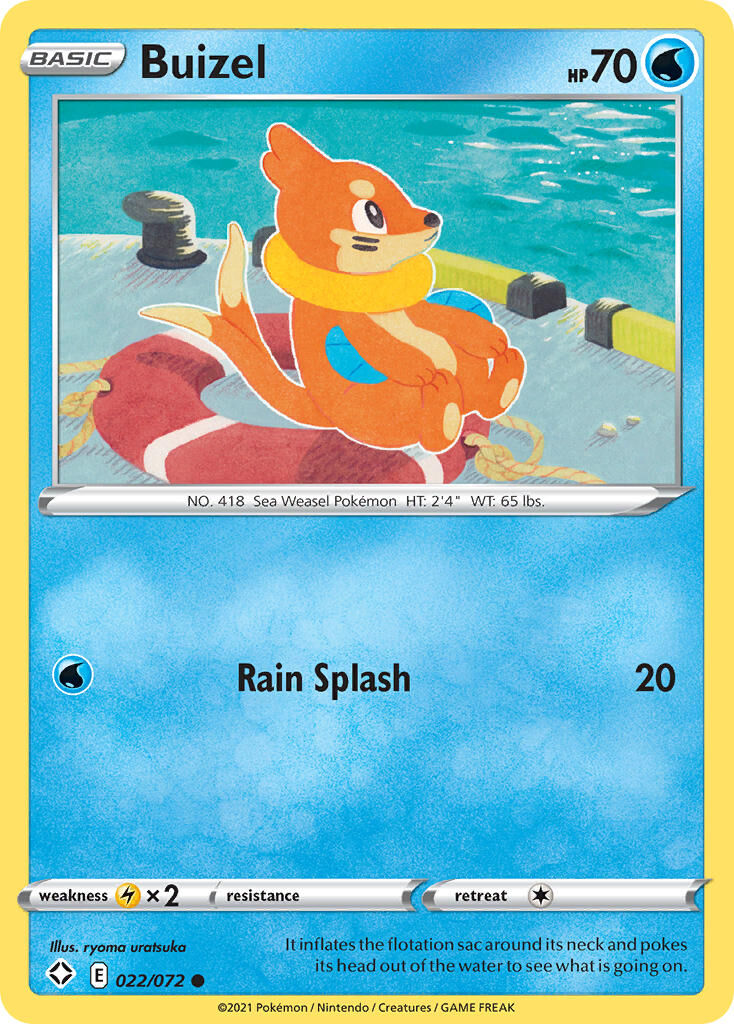 Buizel - 022/072 - EN Buizel - 022/072 - EN