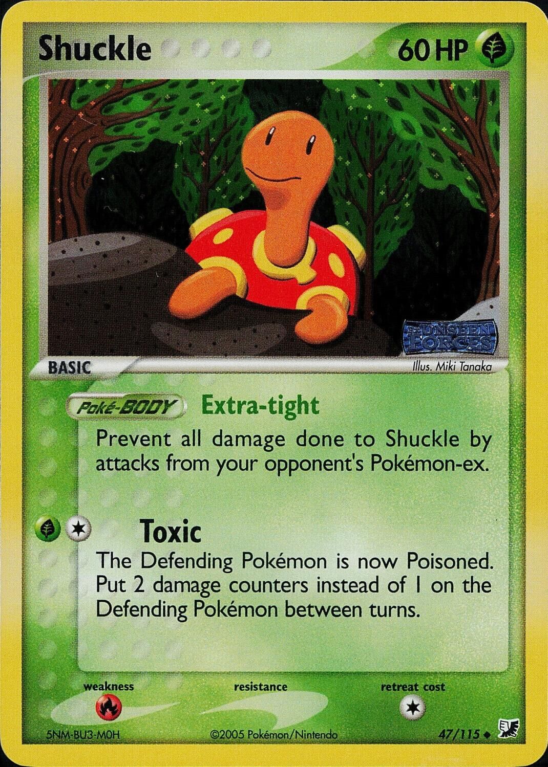 Shuckle - 47/115 - Reverse Holo - EN Shuckle - 47/115 - Reverse Holo - EN