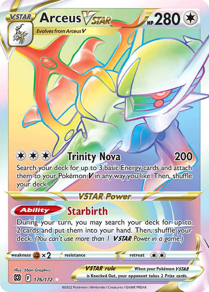 Arceus VSTAR - 176/172 - EN Arceus VSTAR - 176/172 - EN