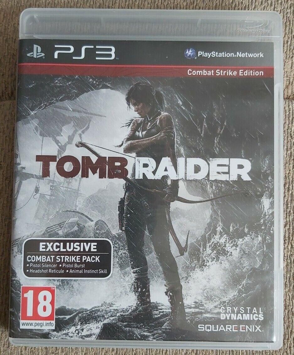 Tomb Raider [Combat Strike Edition] - OVP - PS3 - EN