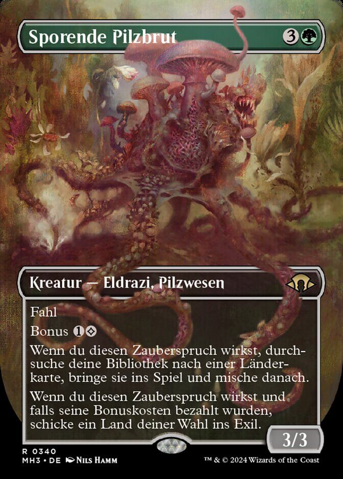 Sowing Mycospawn - MH3 340 - Normal - DE - NM Sowing Mycospawn - MH3 340 - Normal - DE - NM
