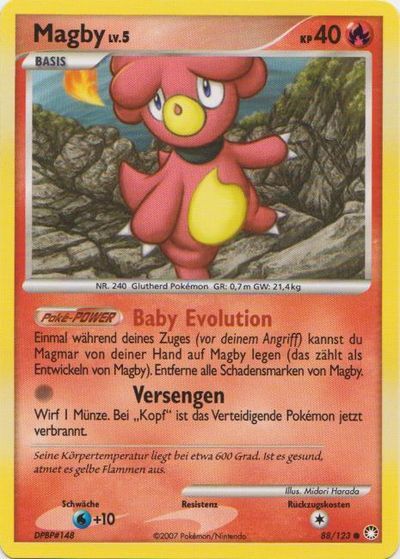 Magby 088/123 - Pokémon TCG