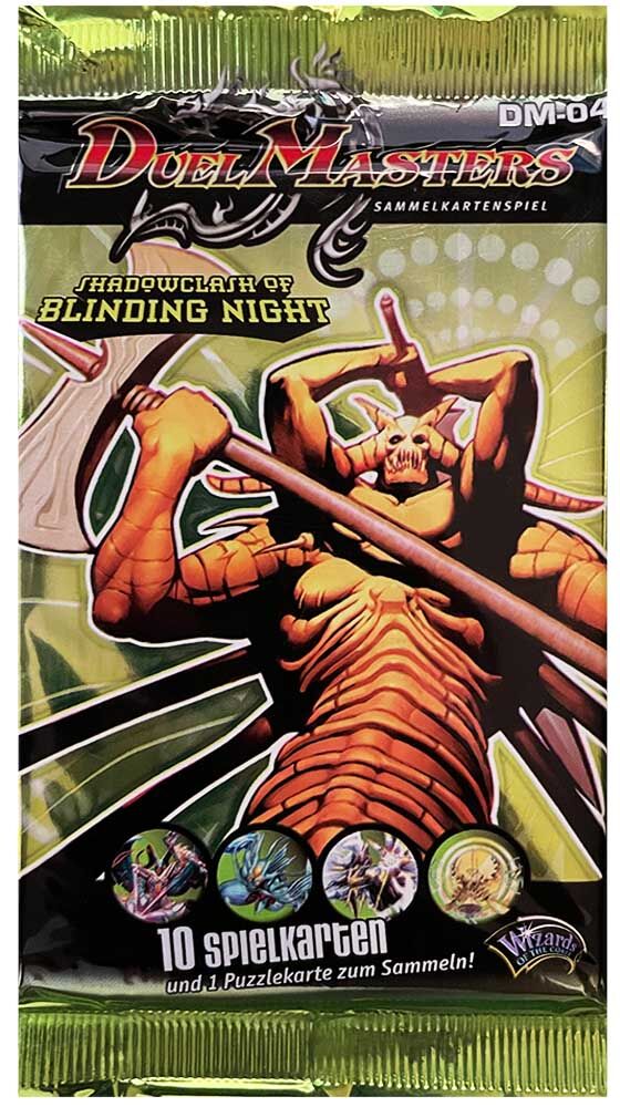 Shadowclash of Blinding Night Duel Masters TCG Booster Pack DM04 - DE