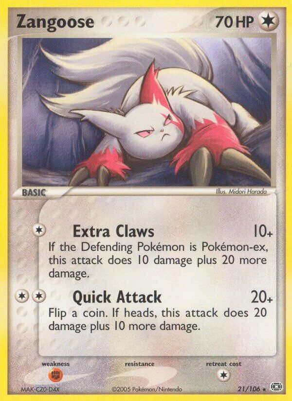 Zangoose - 21/106 - EN