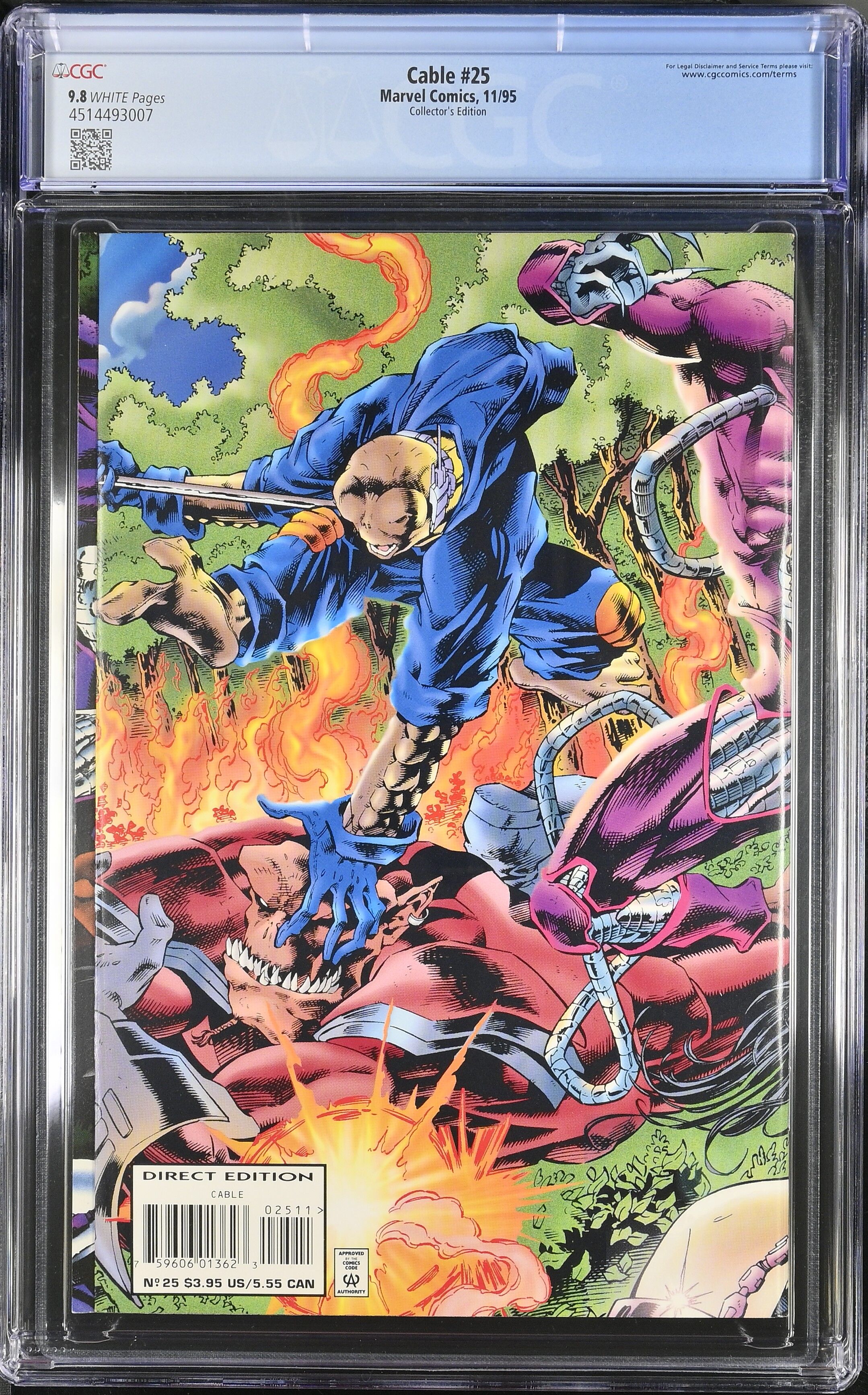 Cable #25 CGC 9.8 Top Pop!