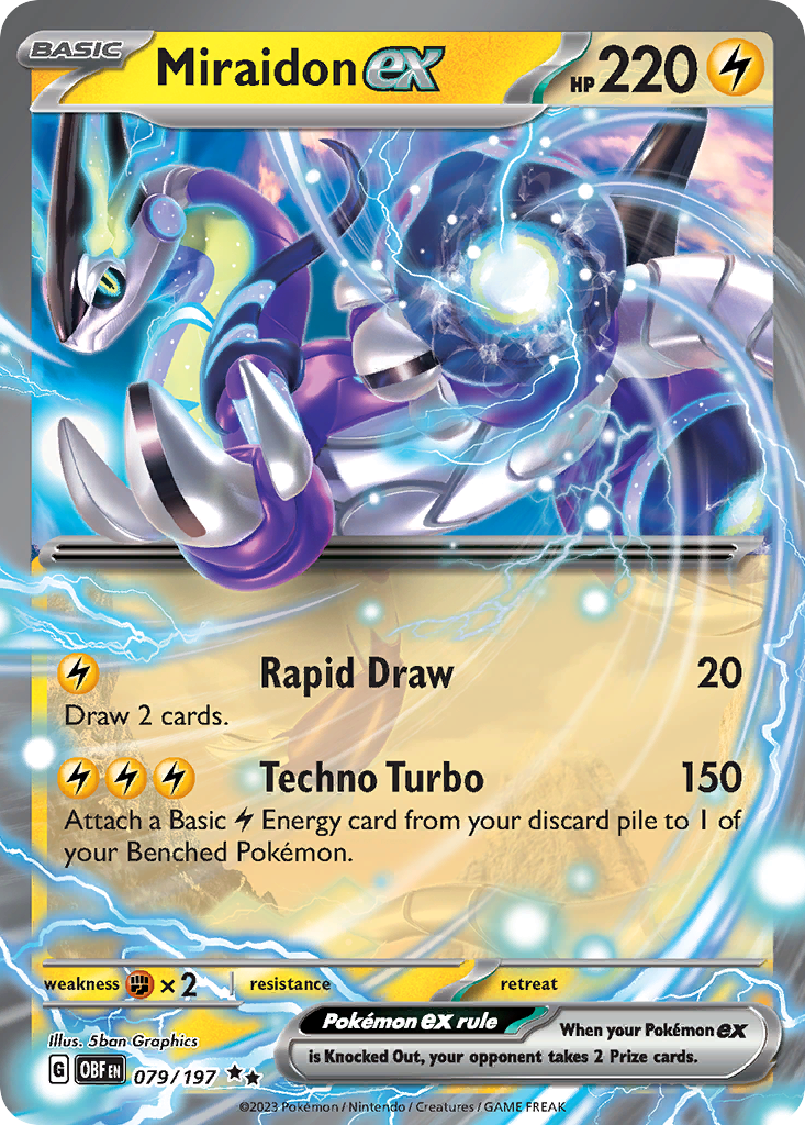 Miraidon ex - 079/230 - EN