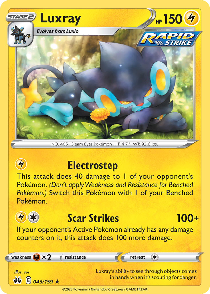 Luxray - 043/159 - EN