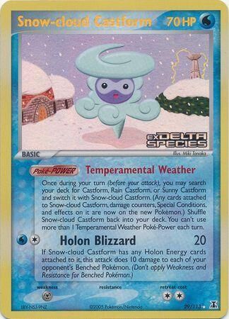 Snow-cloud Castform - 29/113 - Reverse Holo - EN Snow-cloud Castform - 29/113 - Reverse Holo - EN