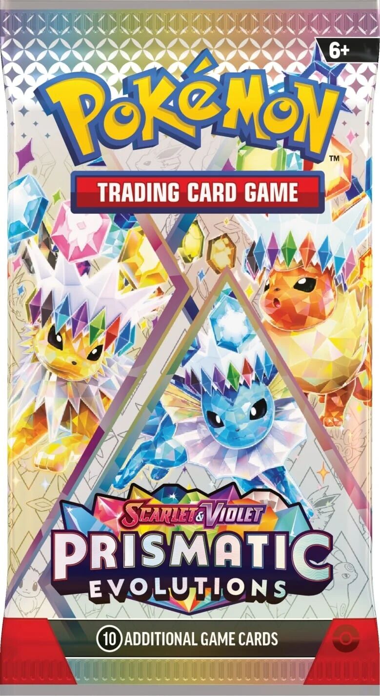 Pokémon TCG: Scarlet & Violet - Prismatic Evolutions (SV8.5) Booster Pack - EN