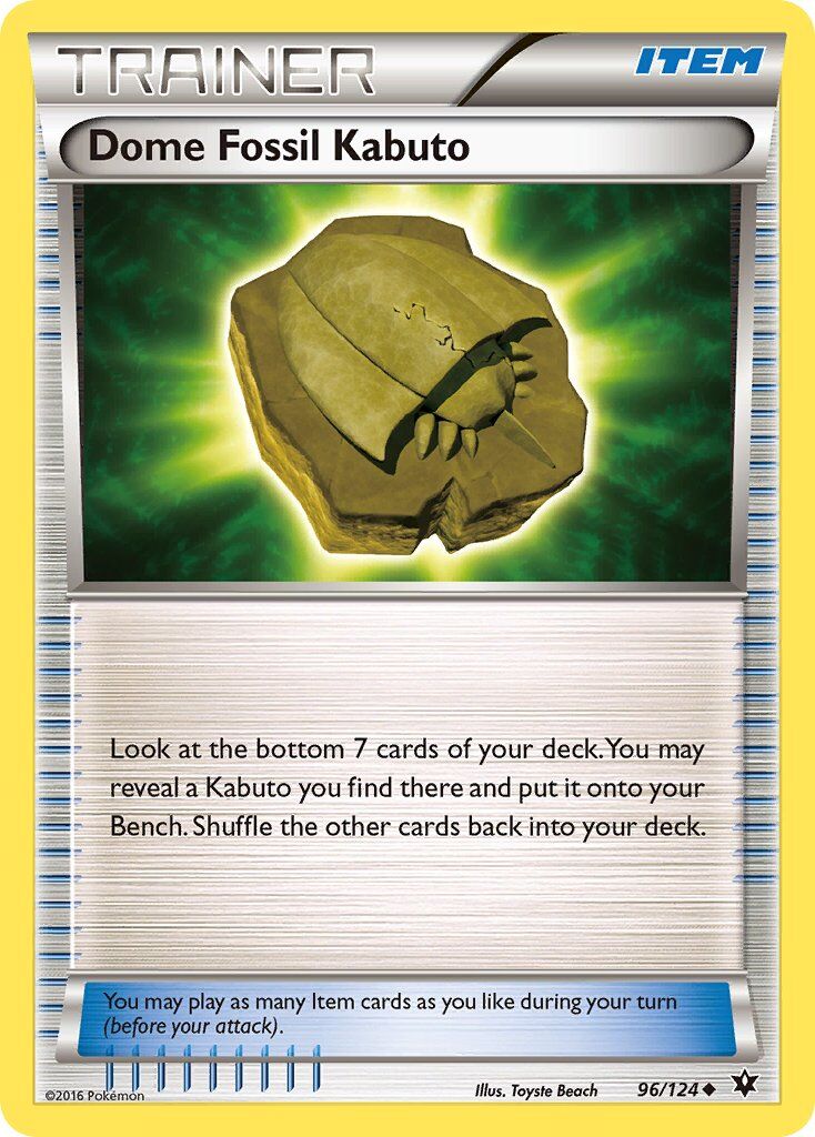 Dome Fossil Kabuto - 96/124 - EN