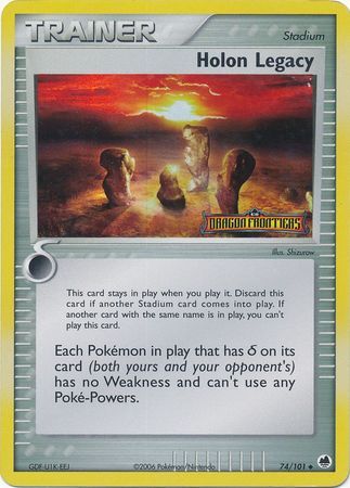 Holon Legacy - 74/101 - Reverse Holo - EN Holon Legacy - 74/101 - Reverse Holo - EN