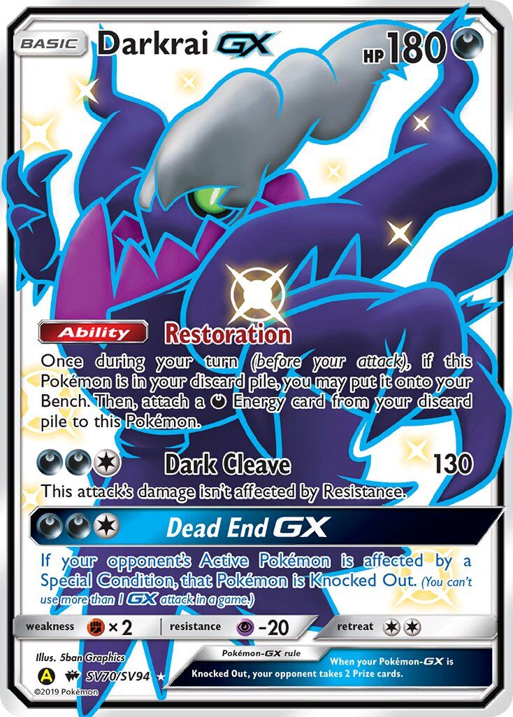 Darkrai-GX - SV70/SV94 - EN