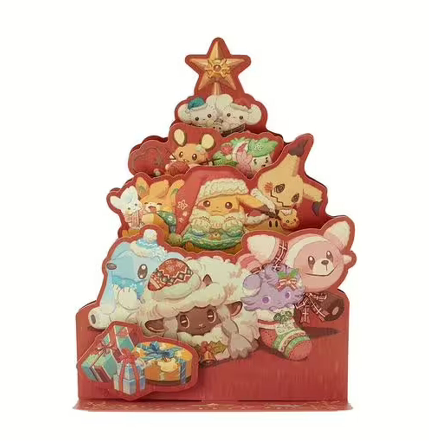 Greeting Card Pokemon Heartwarming Christmas