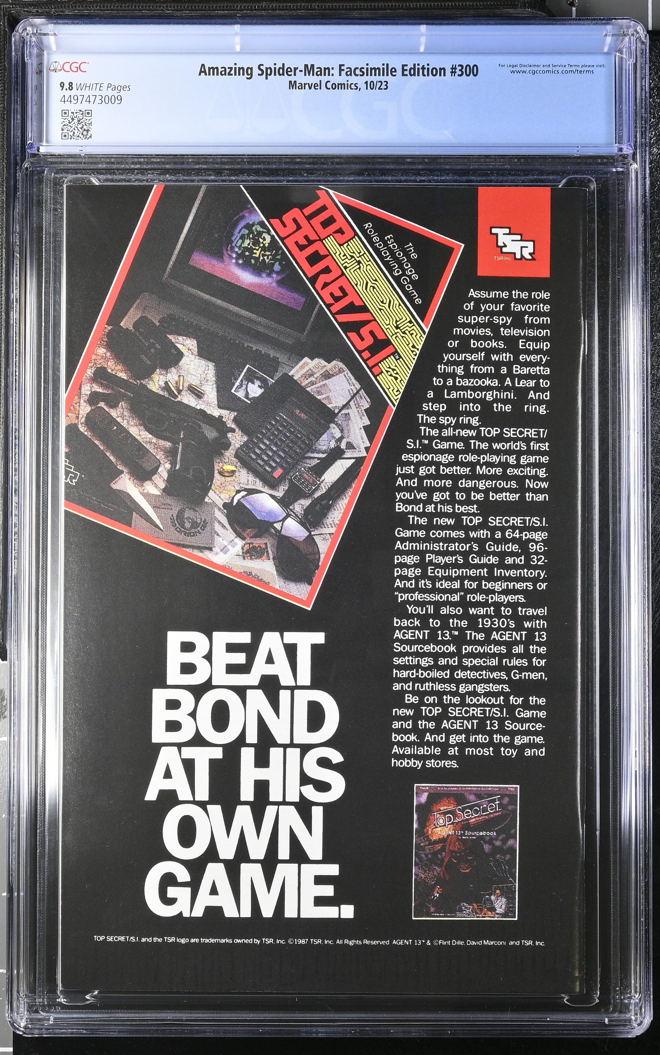 Amazing Spider-Man #300 Facsimile CGC 9.8