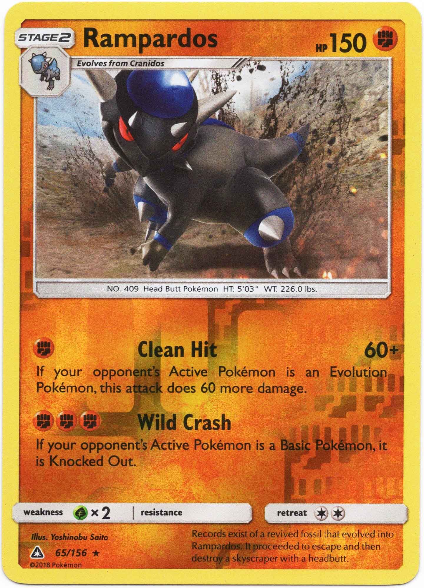 rampardos-65-156-pokemon-tcg Rampardos 65/156 - Pokémon TCG