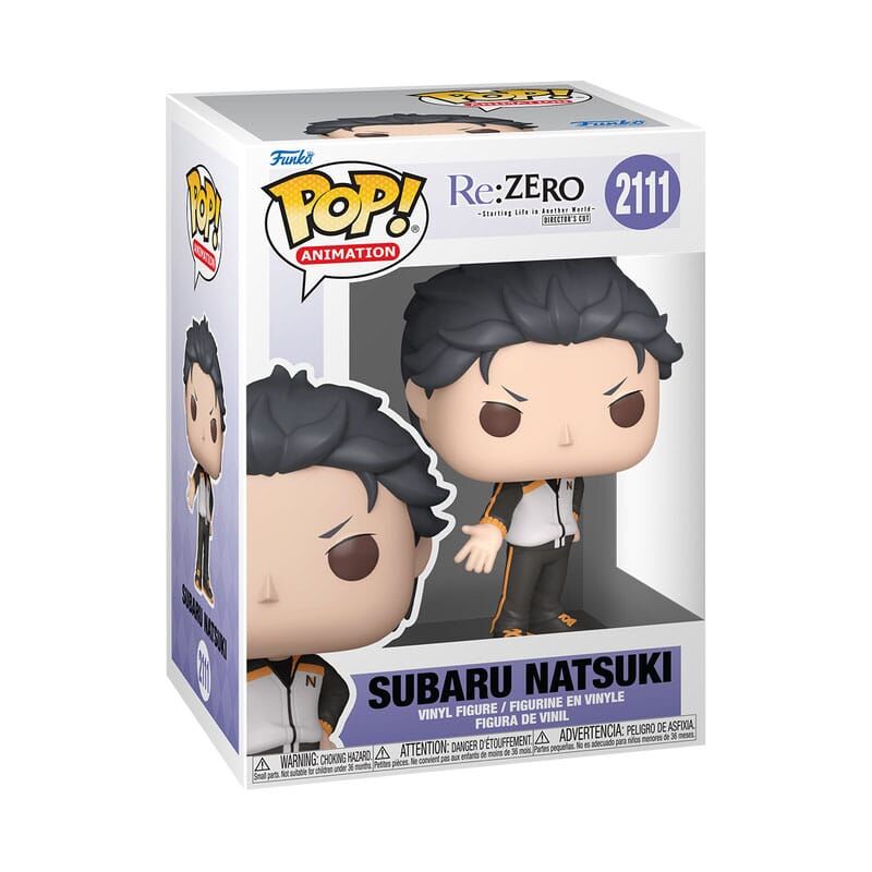Re:Zero POP! #2111 Animation Vinyl Figuren Subaru Natsuki - 9 cm Re:Zero POP! #2111 Animation Vinyl Figuren Subaru Natsuki - 9 cm