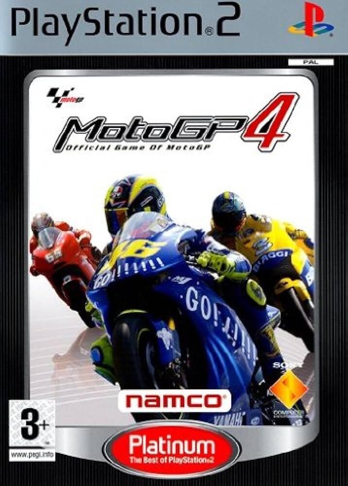 MotoGP 4 [Platinum] - OVP - PS2