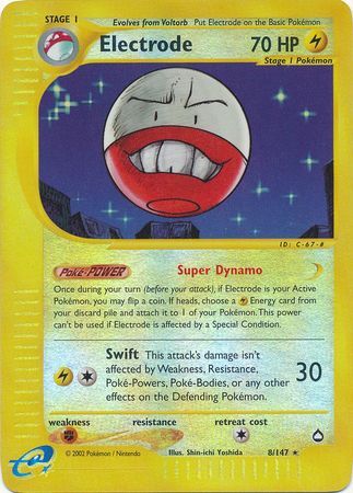 Electrode - 8/147 - Reverse Holo - EN