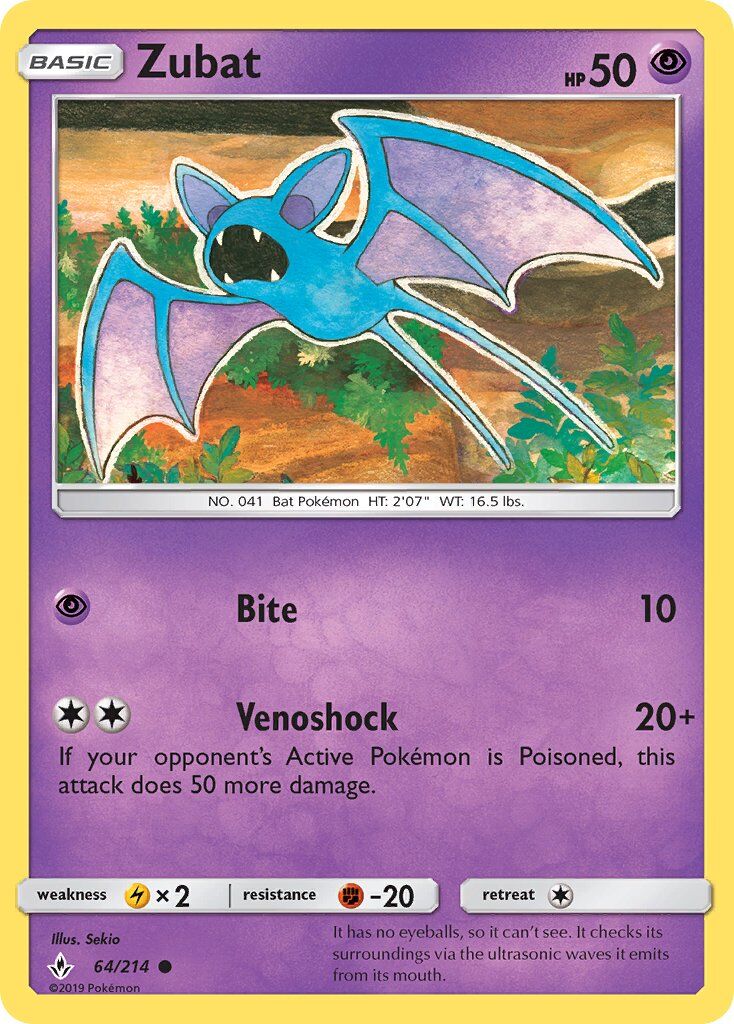 Zubat - 64/214 - EN Zubat - 64/214 - EN