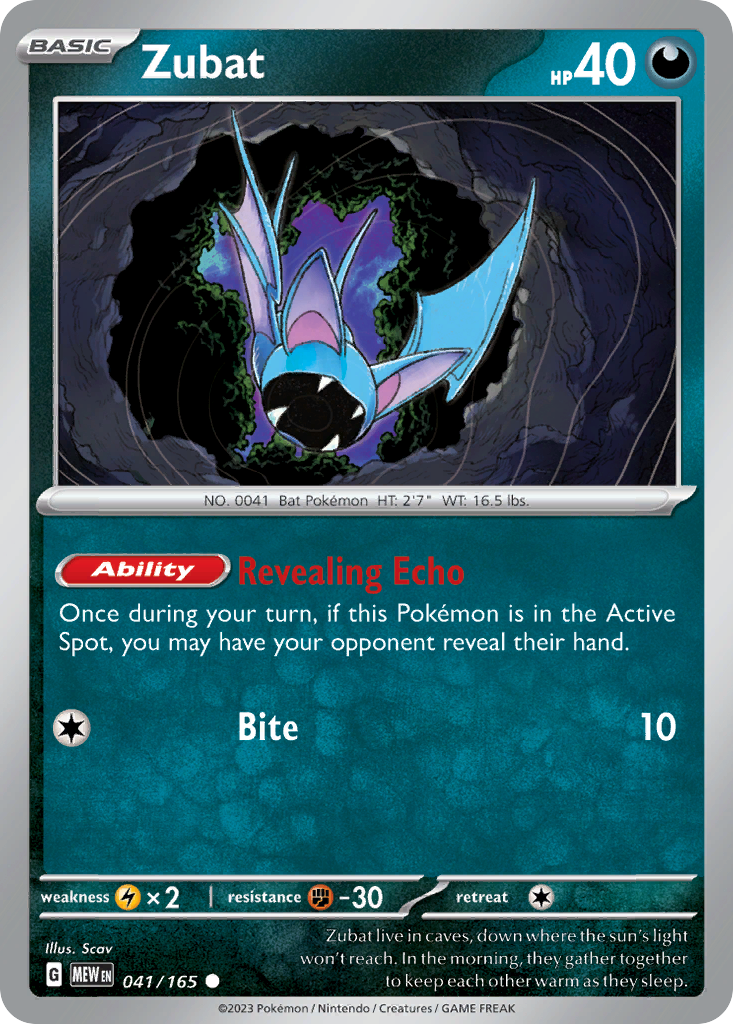 Zubat - 041/207 - EN