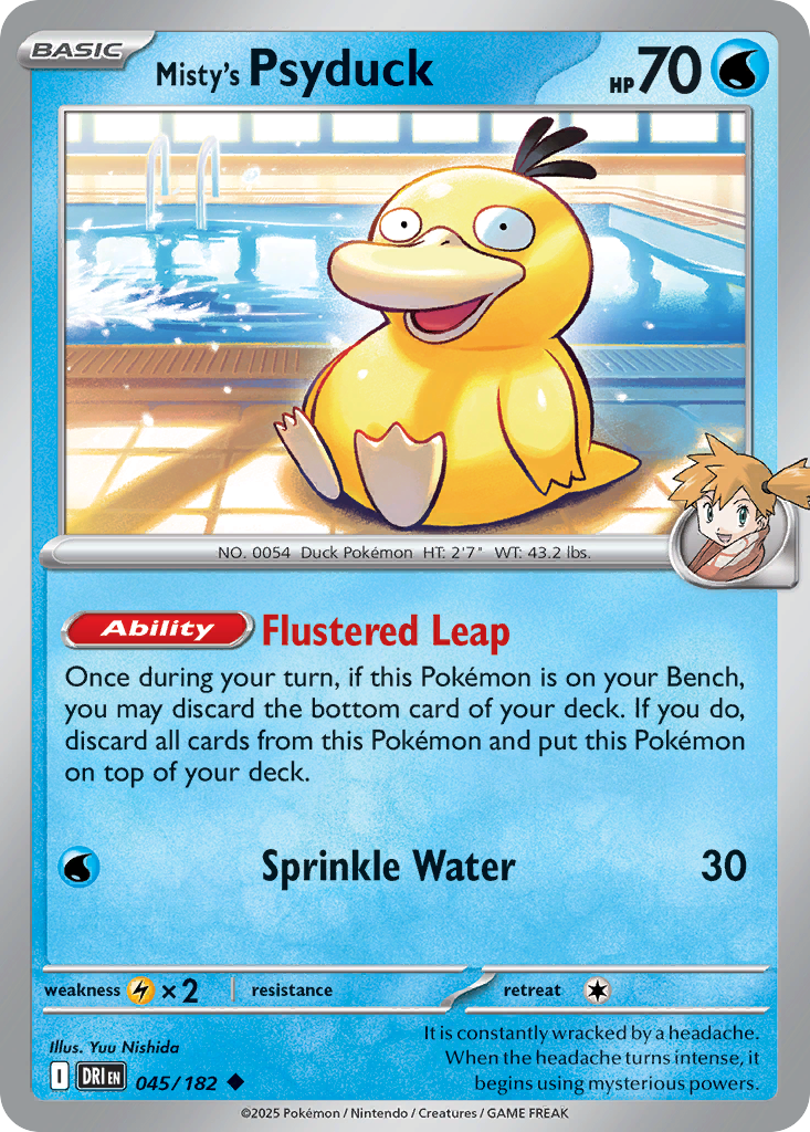 Misty’s Psyduck - 045/182 - EN