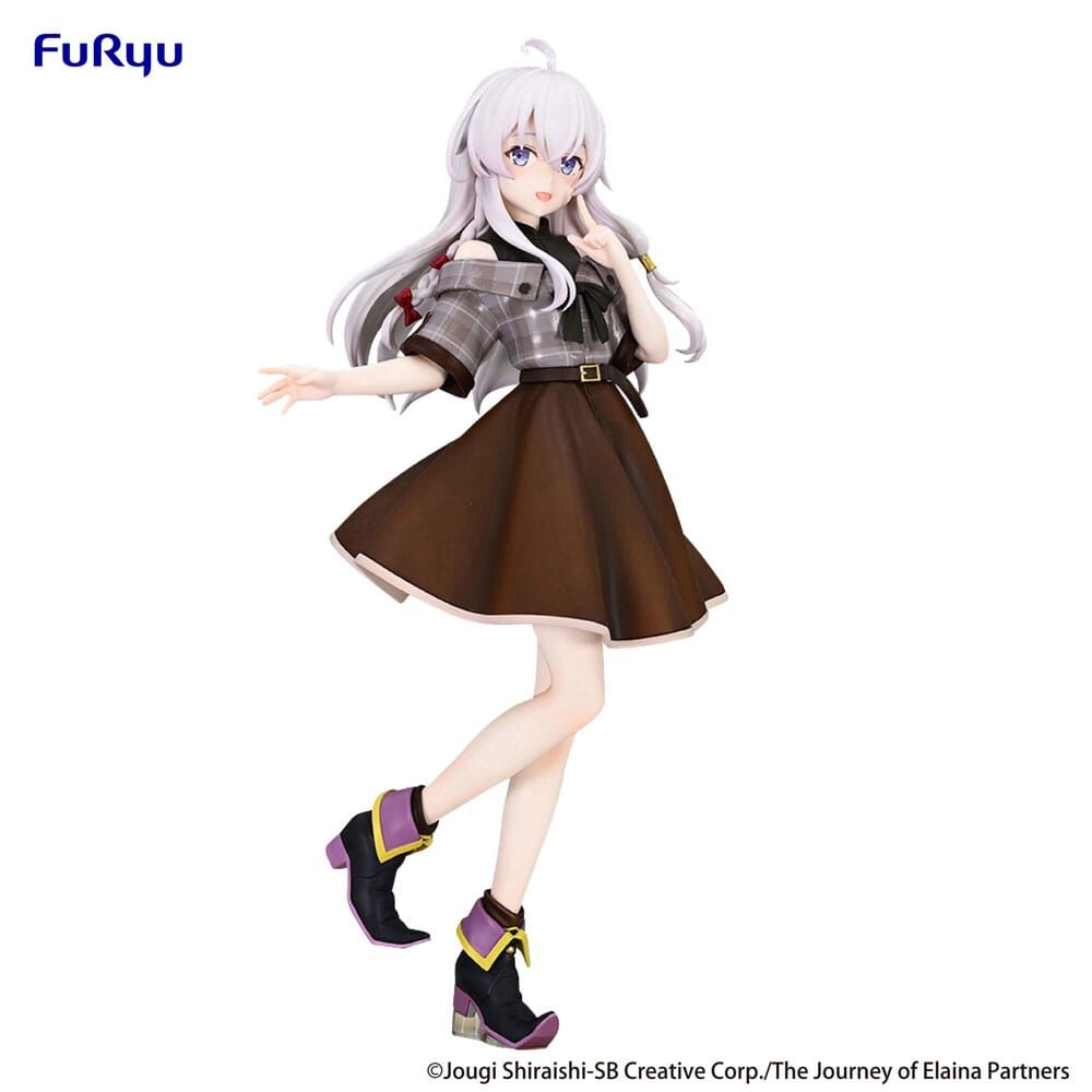 Wandering Witch: The Journey of Elaina Trio-Try-iT PVC Statue Elaina Brown Outfit Ver. 22 cm Wandering Witch: The Journey of Elaina Trio-Try-iT PVC Statue Elaina Brown Outfit Ver. 22 cm